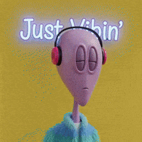 Vibe Feeling GIF by Lonely Aliens