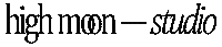 Logo Brand Sticker by High Moon Studio