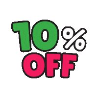 10 Off Sticker by vitrin