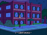 homer simpson street GIF