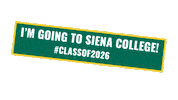 Siena Saints Sticker by Siena College