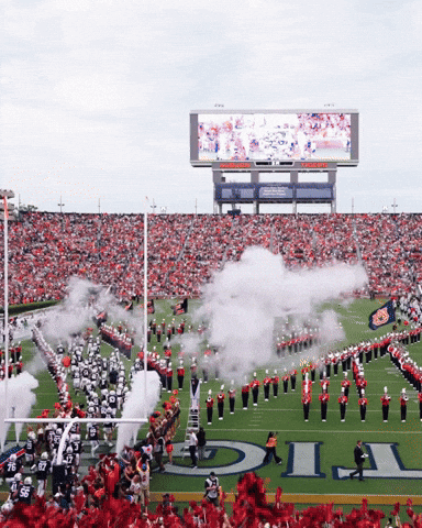 Auburn Football Runout GIF by Auburn Tigers