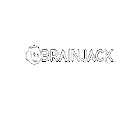 Brainjack Pointing Sticker by Brainjack Music