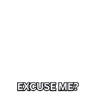 Shocked Excuse Me Sticker by Ashwin Gane