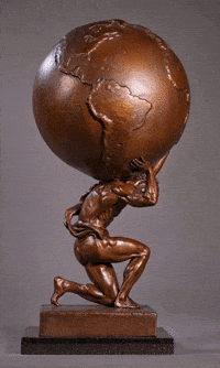 Muscles Kneeling GIF by Alex Boya