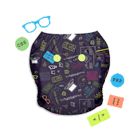 Baby Coding Sticker by SuperBottoms