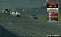 upside down nascar GIF by SB Nation