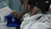 Bbnaija Massaging GIF by Big Brother Naija