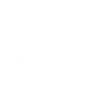 dotsdesign logo design white dots Sticker