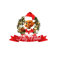 Natal Sticker by Social Distribuidora