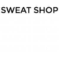 sweatshopyhotyoga yoga sweat hotyoga sweatshop Sticker