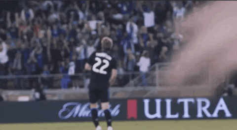 Tommy Thompson Celebration GIF by San Jose Earthquakes