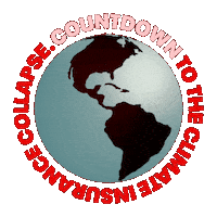 Climate Change Countdown Sticker by INTO ACTION