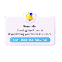 Climate Change Bills Sticker by INTO ACTION