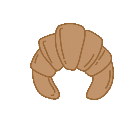 Comida Croissant Sticker