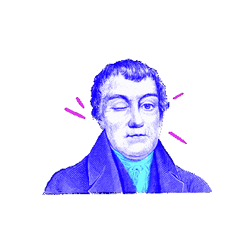 Man Blink Sticker by campionocose