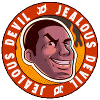 Flame Jd Sticker by Jealous Devil Charcoal