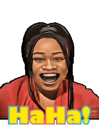 Animation Laughing Sticker by Woman Willionaire