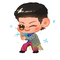 yellowhite0v0 apo apo555 songkran yellowhite Sticker