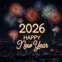 Happy New Year Celebration GIF
