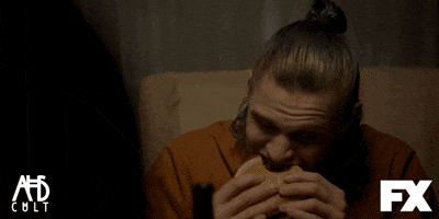 eat american horror story GIF by AHS