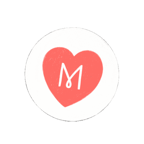 MalMade giphyupload love heart like Sticker