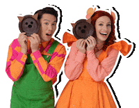 Emmamemmamemma surprise orange monday signlanguage Sticker