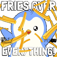 Hungry Fast Food Sticker by Pudgy Penguins
