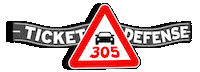 305TicketDefense 305ticketdefense 305 ticket defense Sticker