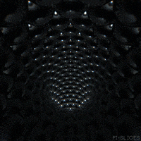 Black And White Art GIF by Pi-Slices