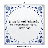 Moment Nieuw Sticker by Tegelspreuken.nl