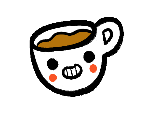 Drink Tea Smile Sticker by Abitan