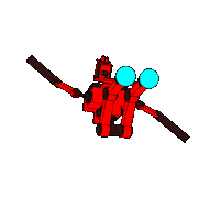 3D Robot Sticker