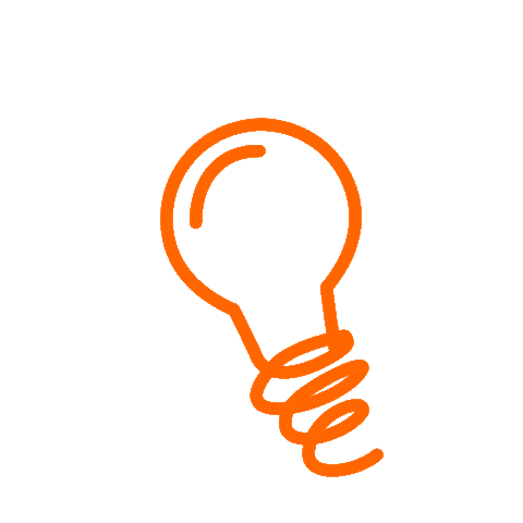 TheissenMedienGruppe giphyupload white light orange Sticker