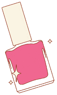 Pink Nails Sticker by Lights Lacquer