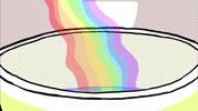rainbow sanddrainbow GIF by Sarah & Duck