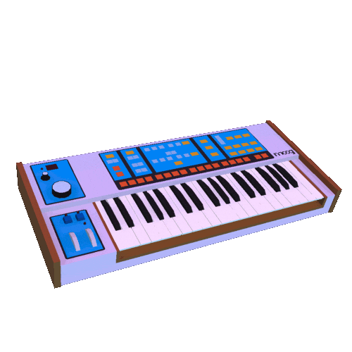 keyboard moog Sticker by jjjjjohn