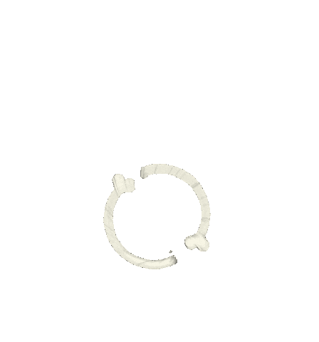 skeleton bones Sticker by Peter Bjorn and John