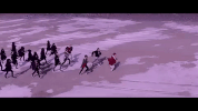 bangtan boys running GIF