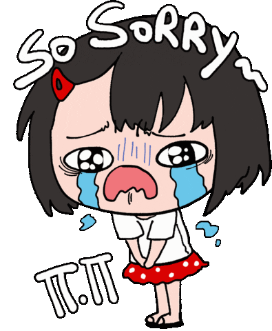 Sad Cry Sticker