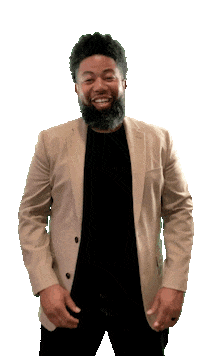 Black Man Thanksgiving Sticker by Jason Earls