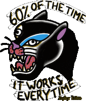 zephyrtattoo success panther zephyrtattoo Sticker