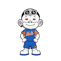 New York Mets Love Sticker by Zhot