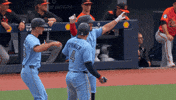 Blue Jays Hug GIF by Toronto Blue Jays