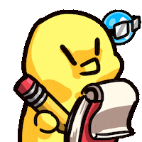 Study Ok Sticker by Apeironnft