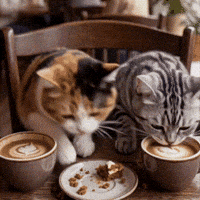 Shocked Tabby Cat GIF