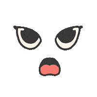 Facial Expression Chuze Sticker