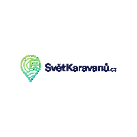 svetkaravanu camping pin karavan cestovani Sticker