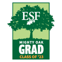 sunyesf esf environmental science and forestry suny esf mighty oak grad Sticker