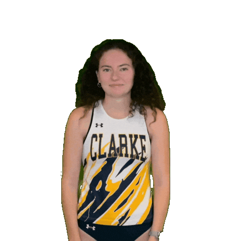 Cross Country Sticker by Clarke University